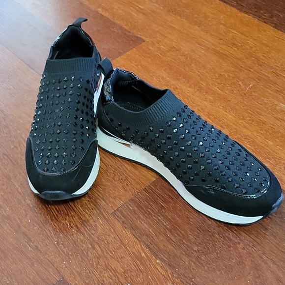 AK Slip on Fab Studded Sneakers 8/9 - Picture 1 of 8